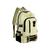 Mochila Lona Unisex Casual Escola Trabalho QL096 Bege