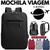 Mochila Mala Viagem De Bordo Antifurto Grande Premium Resistente Preto