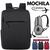 Mochila Mala Viagem De Bordo Grande Premium Resistente Avião Preto