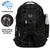 Mochila Masculina Camping Motoboy Espaçosa Grande Viagem Preto