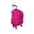 Mochila Mochilete Escolar Rodinhas Removível 360 Juvenil Rosa Pink