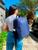 Mochila Nylon Bolso Vertical TRAVEL Estampada Personalizada Resistente Grande Universidade Escolar Faculdade Bolsa Trabalho Viagem Mala Masculina Azul