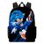 Mochila Sonic Escolar Infantil Juvenil Reforçada Personagem M21