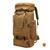 Mochila Tática Camuflada Militar Trilha Camping 80 Litros Marrom claro