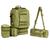 Mochila Tatica Defender 55 Litros Echolife Verde oliva