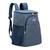 Mochila Térmica Bag Freezer Cooler Gelo Bolsa Bebidas Anti Vazamento Praia Camping Premium Azul