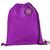 Mochila tipo Saco Gym Sack em Nylon Dinky TopGet Roxo