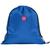 Mochila tipo Saco Gym Sack em rPet 37x41cm Elche TopGet Azul royal