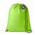 Mochila tipo Saco Gym Sack em TNT Premium 33x40cm Marino TopGet Verde claro