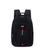 Mochila viagem multifuncional mala de bordo bolsa escolar notebook Preto/Vermelho