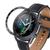 Moldura Aro Bisel compativel com Samsung Galaxy Watch 3 45mm Preto Tachymeter