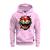 Moletom Blusa de Frio Premium Unissex Algodão Dentes Furiosos Rosa