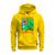 Moletom Canguru Premium Unissex Estampado Game Over Amarelo