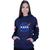 Moletom Canguru Unissex Moda Geek Nerd Nasa U.S.A Azul marinho