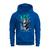 Moletom Estampado Blusa De Frio Canguru Confortável Nyc Liberts Run Azul