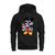 Moletom Estampado Confortável Blusa De Frio Inverno Mickey Caveira Preto