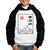 Moletom Infantil Abstract Sun - Foca na Moda Branco, Preto