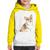 Moletom Infantil Cachorro Welsh Corgi Pembroke - Foca na Moda Branco, Amarelo