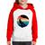 Moletom Infantil Escalada Vintage Sunset - Foca na Moda Branco, Vermelho