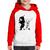 Moletom Infantil Gatos Jedi - Foca na Moda Branco, Vermelho