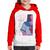 Moletom Infantil Girl From Village To City - Foca na Moda Branco, Vermelho