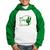 Moletom Infantil Go climb a cactus - Foca na Moda Branco, Verde