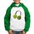 Moletom Infantil Headphone Verde - Foca na Moda Branco, Verde
