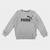 Moletom Infantil Puma Big Logo Masculino Cinza