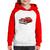 Moletom Infantil Retro Classic Red Car - Foca na Moda Branco, Vermelho