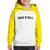 Moletom Infantil Rock 'n' Roll - Foca na Moda Branco, Amarelo