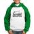 Moletom Infantil Stop the Count Boletos - Foca na Moda Branco, Verde