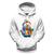 Moletom Personalizado Boneco de Neve Snow Gordon Cachecol Ice Shap Life Branco