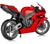 Moto Brinquedo Racing 22cm Fricção Pneus Borracha - Todas as Cores Roma Vermelho