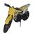 Moto De Brinquedo Grande Motocross Pneu Borracha Amarelo