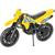 Moto De Brinquedo Moto Mini Trilha Radical Menino Miniatura - Bs Toys Amarelo