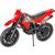 Moto De Brinquedo Moto Mini Trilha Radical Menino Miniatura - Bs Toys Vermelho