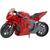 Moto de Brinquedo Spark Verde Vermelho Laranja Azul Masculino Infantil Kendy Vermelho