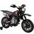 Moto Elétrica Infantil Motocross 6V 13000rpm Até 25 kg BEL Preto