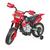 Moto Elétrica Motocross Vermelho Vermelho