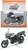Moto em Miniatura - California Cycle - 1/18 - Welly Triumph tiger 800