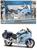 Moto em Miniatura da Policia - Authority Police Motorcycles - 1/18 - Maisto Yamaha fjr1300a estadual usa