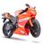Moto Grande - 34.5 Cm - Rm Racing Motorcycle - Roma Laranja