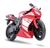 Moto Grande - 34.5 Cm - Rm Racing Motorcycle - Roma Vermelho