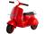 Moto Lambreta Elétrica Infantil 6V 2 Marchas Vermelho