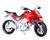 Motocicleta Multi Motors 0902 Roma Vermelho