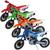 Motocross Carro Trilha Motinha Radical Infantil Colecionável Azul