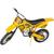 Motocross Miniatura Moto De Trilha Big Cross 37cm - Bs Toys Amarelo