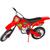 Motocross Miniatura Moto De Trilha Big Cross 37cm - Bs Toys Vermelho