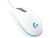 Mouse Gamer Logitech G Óptico 8000DPI 6 Botões G203 Lightsync Azul Branco