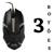 Mouse Gamer Usb 1600 Dpi Kp-v15  Led Preto